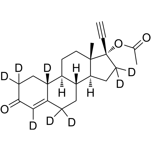 Norethindrone acetate-d8 (19-Norethindrone acetate-d8)